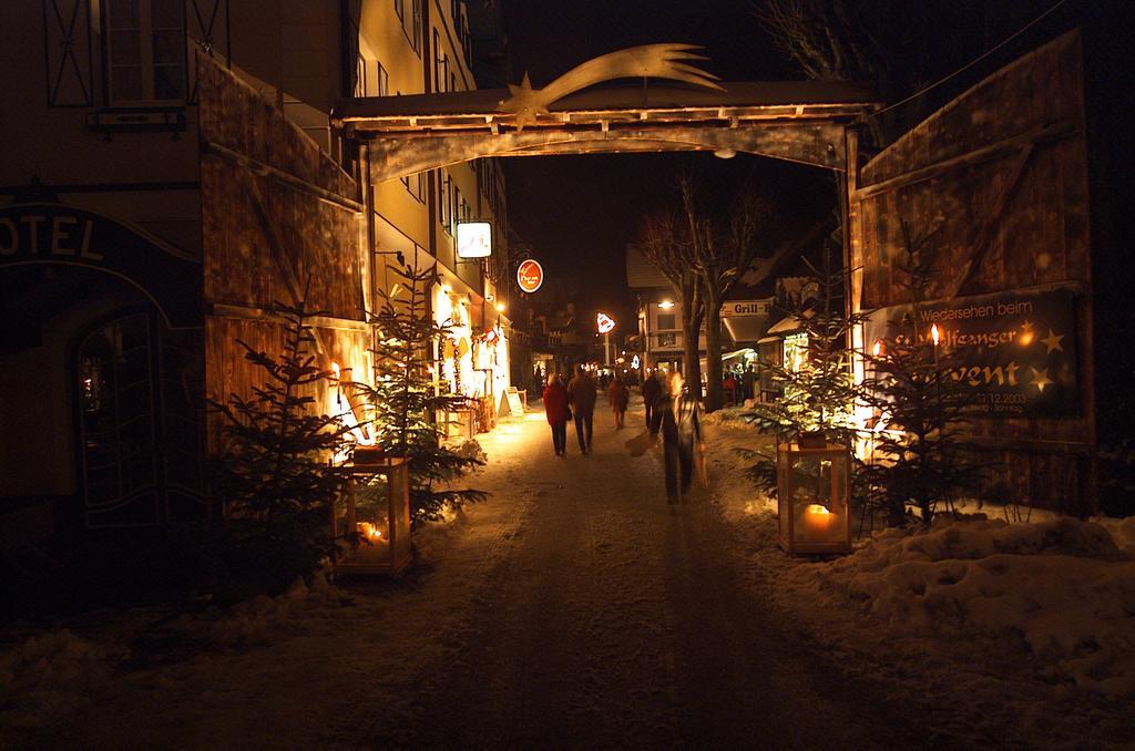 Hotel Seehang Garni Sankt Wolfgang im Salzkammergut ภายนอก รูปภาพ