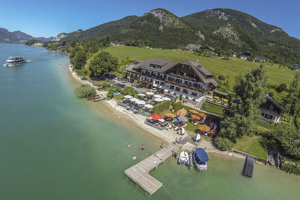 Hotel Seehang Garni Sankt Wolfgang im Salzkammergut ภายนอก รูปภาพ
