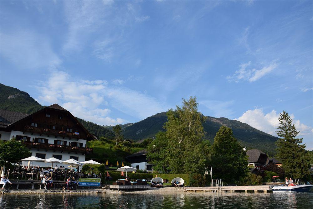 Hotel Seehang Garni Sankt Wolfgang im Salzkammergut ภายนอก รูปภาพ