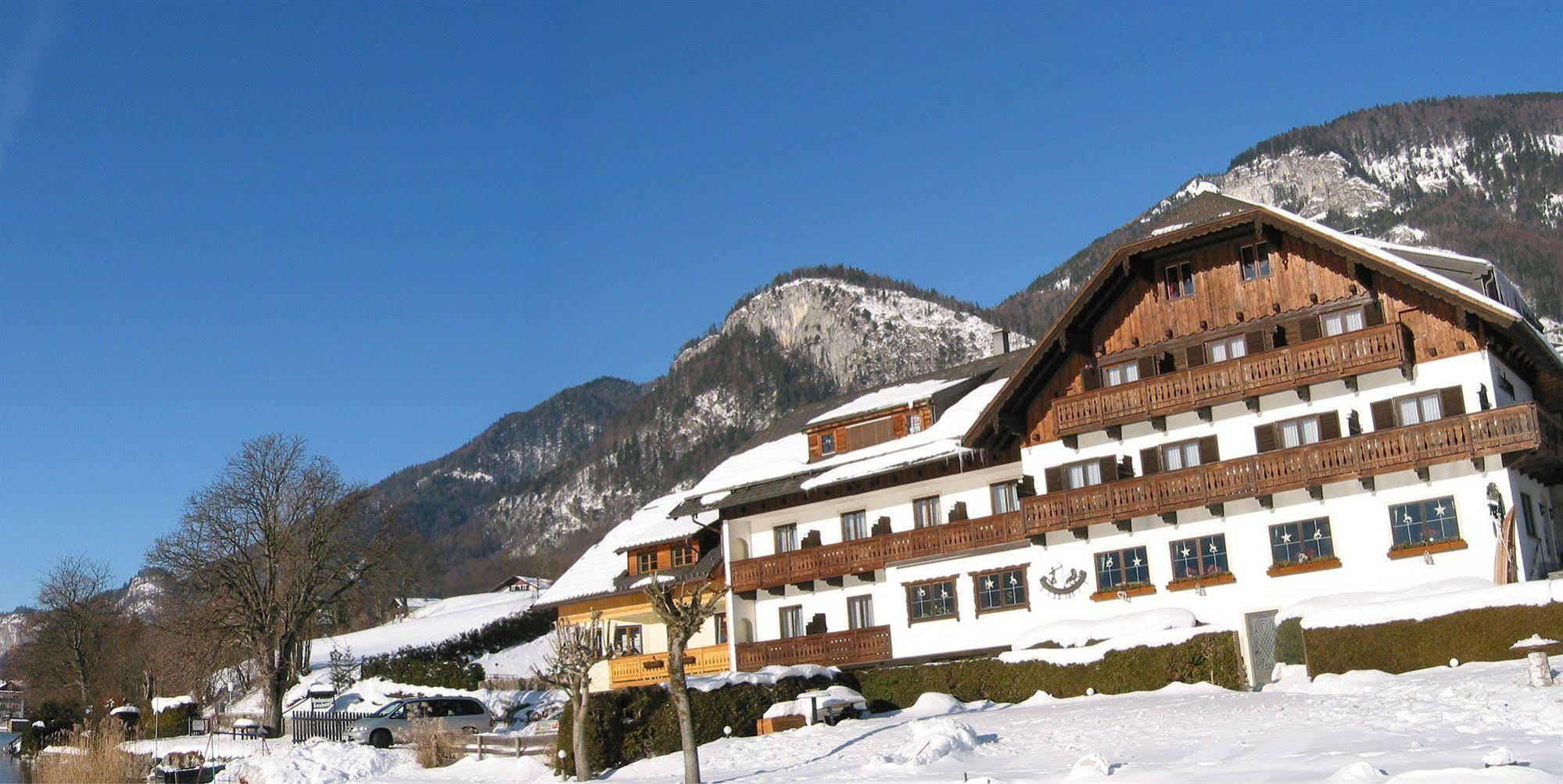 Hotel Seehang Garni Sankt Wolfgang im Salzkammergut ภายนอก รูปภาพ