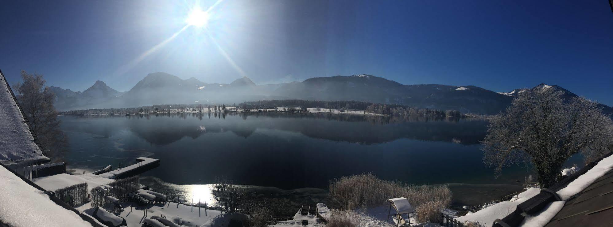 Hotel Seehang Garni Sankt Wolfgang im Salzkammergut ภายนอก รูปภาพ